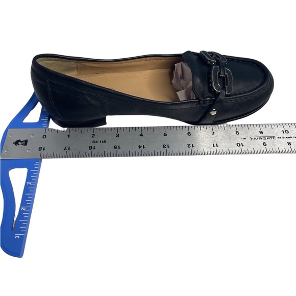 Coach Ella signature soft calf leather black loafer, size 7 B with box - Picture 7 of 12